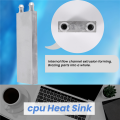 Aluminum alloy CPU 40x120mm Water Cooling Block for PC Laptop. 