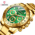 CHENXI brand fashionable business luxury waterproof quartz couple watch. 