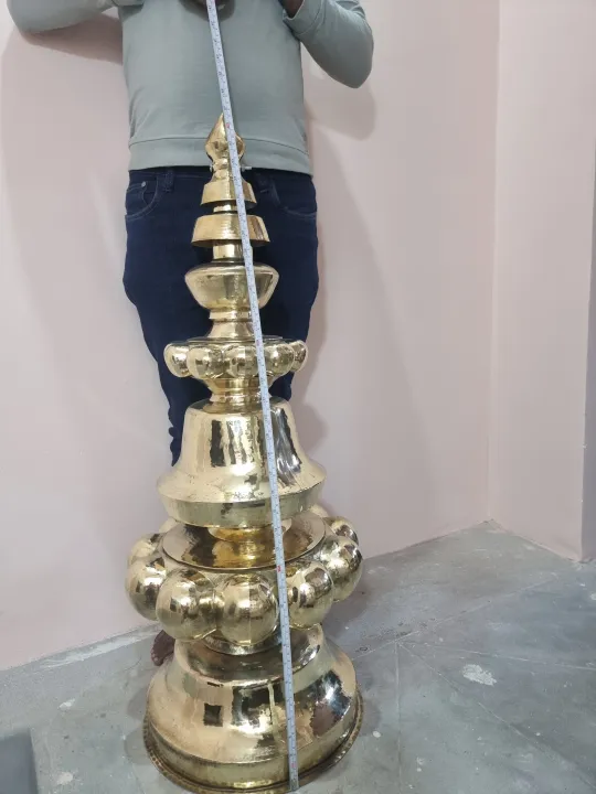 Brass%20Gajur/Pinnacle%20Single%20Ambasa/Layered%2037.5%20inch/95%20cm%20(3%20feet)%20-%20Image%203