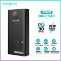 Romoss Power Bank 30000mAh 30W 22.5W Fast Charge Type C Portable Charger 30000 Powerbank. 