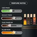 Bella Vita Gift Set Man Perfume 4 X 20 Ml Fragrance Collection. 
