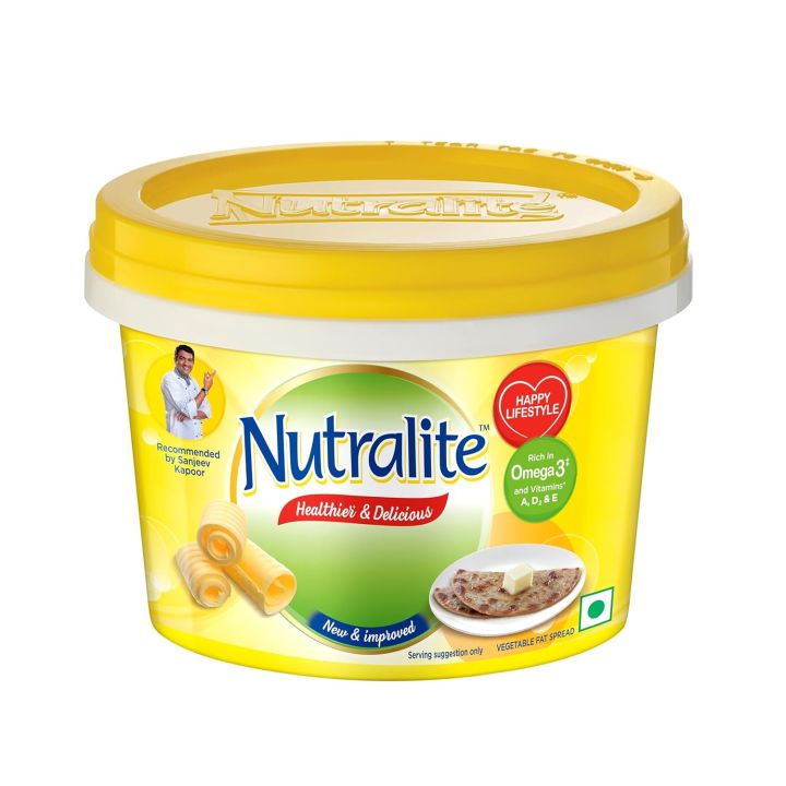 Nutralite Premium Butter Fat Spread Tub (500g) | Nutrilite | Nutralite Butter 500gm | Nutrilite Butter Price | Nutrilte Butter Spread | Nutralite Premium Fat Spread Tub | nutralite fat spread | fat free butter