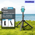Anedshaop RTAKO Original Matte Finish Carbon Steel Bracket Ring Light Camera Selfie Portable mini Tripod for table with phone women>women stabilizer stand steadier than steady Golden Triangle stability Foldable Portability(ZB01 / ZB02-RLD001 / ZB03). 