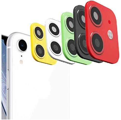 Metal Back Camera Lens Film Tempered Glass for Iphone X XS MAX, Lens Circle Seconds Change To Iphone 11 Pro MAX Camera protector Ring Cover