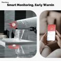 Wenefang MOES Smart Water Leak Detector, Tuya ZigBee Compatible, Flood Profesional Immersion Sensor, Real-Time Alarm, Smart Life App Notification. 