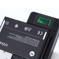 Universal Mobile Battery Charger LCD Indicator Screen with USB-Port for Cell Phone Chargers Battery Charging US Plug. 