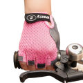 Profesional 1 Pair Kids Cycling Gloves Half Finger Bike Gloves Non-Slip Mitten Outdoor Sports Roller Skating Gloves for Boys and Girls. 