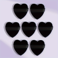 MAANGE 7Pcs Reusable Soft Heart Shape Velvet Powder Puff Mini Face Makeup Washable Sponge MAG51398-7. 