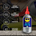 WD-40 Specialist® Bike Wet Chain Lube – 120ML WD40 Long-Lasting Drip Lube for Wet, Muddy & Snowy Conditions Anti-Rust, Friction-Reducing Formula for Bicycle. 