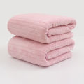 Coral fleece bath towel thickened extra large household absorbent men's and women's quick-drying couple wrap towel adult face wash bath towel. 