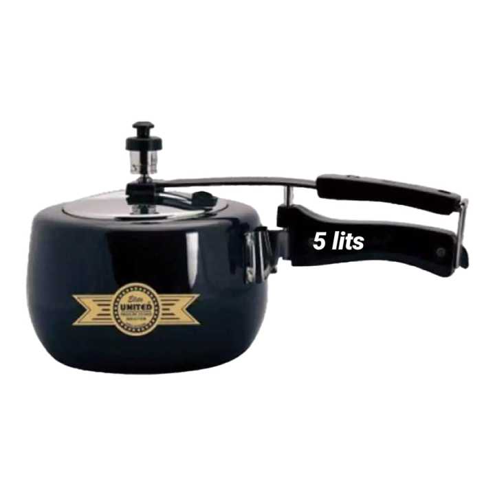 United Black Induction Base Pressure Cooker Lits
