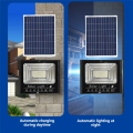 Solar Spotlight SolarFlood ControlLight 114LED 65W Outdoor Waterproof Street Lighting Adjustable Angle Remote Control. 