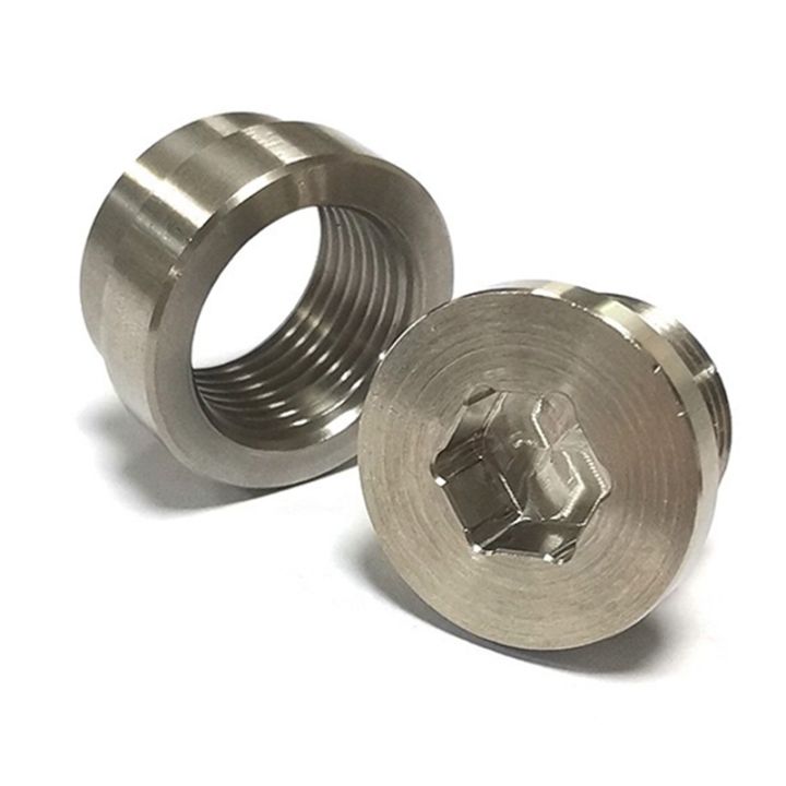 Universal%20O2%20Sensor%20Stepped%20Mounting%20Boss%20and%20Plugs%20M18X1.5%20Hex%20Plug%20Kit%20Stainless%20Steel%20for%20Cars%20and%20Trucks%20-%20Image%203