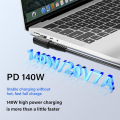 JAERBEE PD 140W DC to Type C Power Charging Adapter DC Female Input to USB C Male Connector for Phone,Tablet,Laptop (F). 
