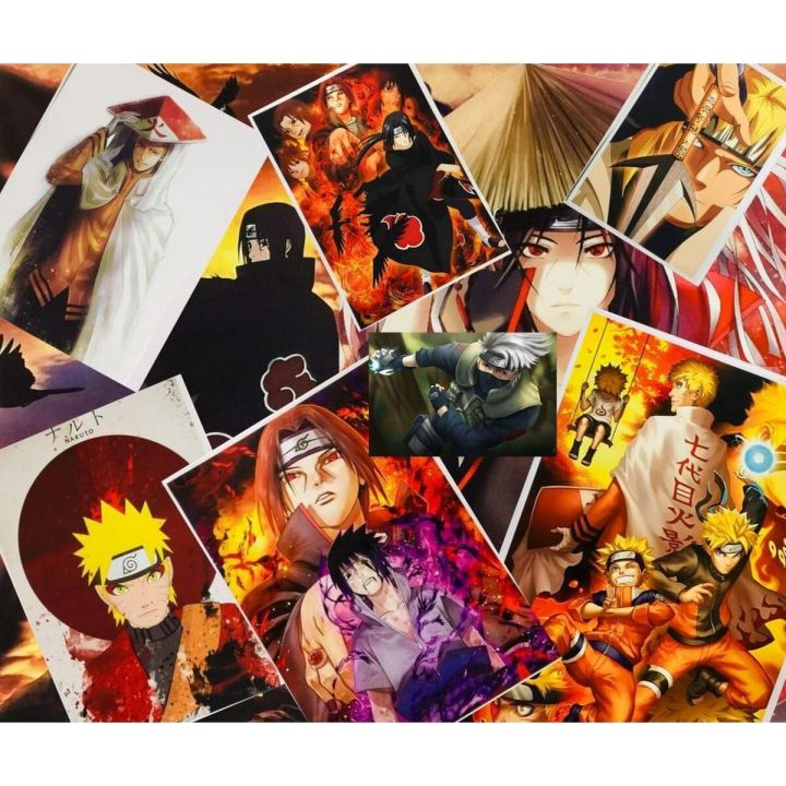 Naruto Mix  A4 Size Poster Combo Pack