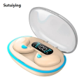 Sutuiying NEW X55 TWS Wireless Bluetooth Earbuds headset Waterproof Earphones Profesional Mini earpiece TWS Stereo Headphones for phone xiaomi iphone. 