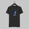 Shiva printed Black Premium T-Shirt. 