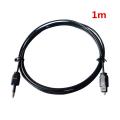 Sale New Useful SPDIF Audio Cable  3.5mm Digital Wire Optical 1M/3FT For Toslink to Mini Plug. 