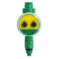 Durable Plastic Automatic Sprinkler Dual Dial Code Battery Powered Irrigation Timer Electronic Timed Irrigation Controller Garden Outdoor Tool. 