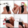 Bead Knotting Tools for Jewelry Making Create Safety Knots for DIY Jewelry Pearl Beading Knotting Tools (Black). 