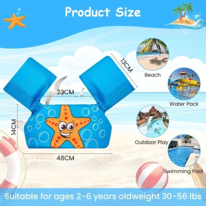 Pool%20Float%20Arm%20Bands%20For%20Kids%20From%202%20To%206%20Years%20-%20Image%203