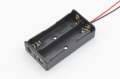 Double Battery Holder For Lithium Ion 2 x 18650 Li-ion Cell 3.7V Box Black Plastic Storage Box || Rudra Innovation. 