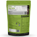 OSOAA Pea Protein Hydrolysate Double Rich Chocolate | 26g Protein, 4.78g BCAA, 4.86g Fiber per Serve | No Chalky Aftertaste, Easy to Digest, No Added Sugar | 1kg (27 Servings). 