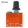 Wenefang Mini 5A 10A 90W PWM 12V DC Motor Speed Controller Module DC-DC 【2025 Version】 4.5V-35V Adjustable Regulator Control Governor Switch 24V. 