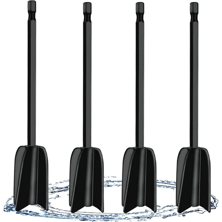 Resin Mixer Epoxy Mixer Paddles-Multipurpose Bidirectional Paint Stirrer for Drill Epoxy & Paint Mixer Drill Attachment