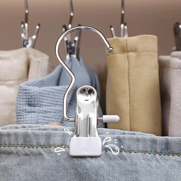 Multifunctional%20Stainless%20Steel%20Pants%20Clip%20Household%20Wardrobe%20Storage%20Accessories%20Clothes%20Hat%20Sock%20Clip%20No%20Trace%20Hook%20Clothespin%20-%20Image%203
