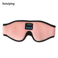 Sutuiying Sleep Headset 3D 5.0 Headset Wireless Talk Binaural Stereo Fashion Sleep Artifact Breathable Music Eye Mask Mask Light Gift. 