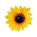 NAMUNY 2X Floral Autumn Sunflower Crown Hair Accessories Bridal Holiday Hair with Sunflower Hair Accessories. 