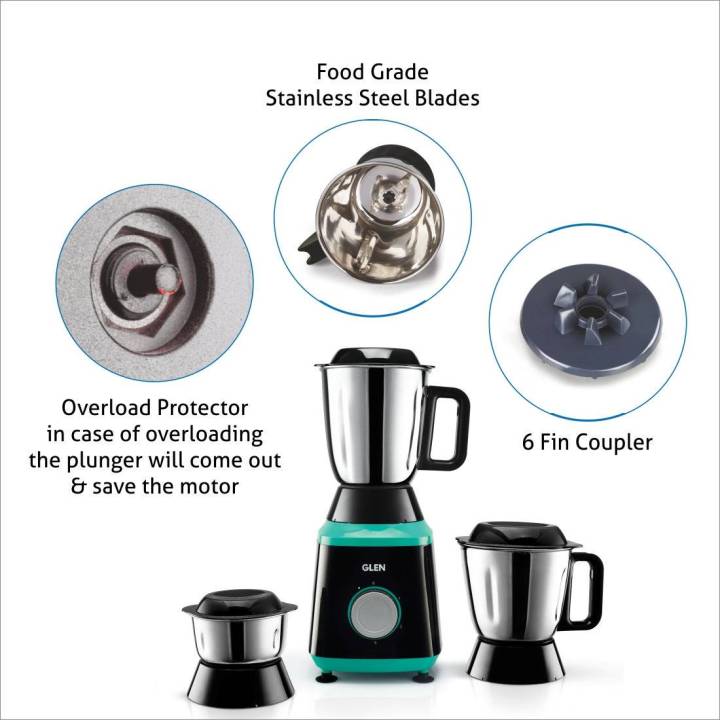 Glen%20Mixer%20Grinder%20750W%20100%25%20Copper%20Motor%203%20Stainless%20Steel%20Jars%20-%20Image%203