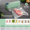 Cordless Mini Bag Sealer Handheld Heat Vacuum Sealer with 3 Sealing Gears for Candies Snacks Food Storage Meat Pulses. 