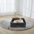 Portable Litter Box with Lid, Leak-Proof Cat Litter Box Great for Travel Hotel Stays and Road Trip. 