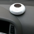 Car Ionizer Air Purifier Air Freshener PM2.5 Dust Smoke Cleaner White. 