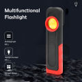 Bargain price Rechargeable COB LED Work Light Camping Flashlight Inspection Lamp Magnetic With Hook Torch Emergency Light Garage Mechanic Lamp. 