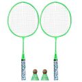 LKPCIGCXM Badminton Rackets for Children,Shuttlecocks Racquet Sports Set with 2 Balls for Kids Players Indoor Outdoor Sport Orange. 