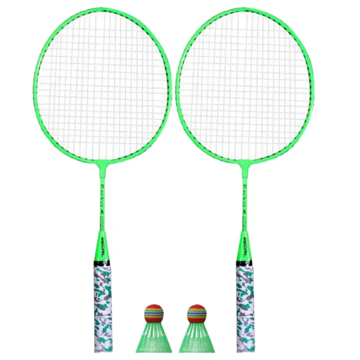 LKPCIGCXM%20Badminton%20Rackets%20for%20Children,Shuttlecocks%20Racquet%20Sports%20Set%20with%202%20Balls%20for%20Kids%20Players%20Indoor%20Outdoor%20Sport%20Orange%20-%20Image%202