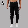 Wraon Black Broken Stretchable Premium Choose Jeans For Men - Fashion | Pants For Men | Men's Wear | Jeans Pants |. 