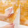 3D Waterproof Anti Oil Stain Sticker Kitchen Tile Decal 90 x 60 cm. 