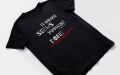 Quote printed Black Premium T-Shirt. 