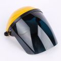Safety PC Plastic Welding Helmets Auto Darkening Transparent Face Cover Anti Splash 5 Colors Protective Welder Welding Supplies. 