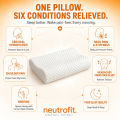 Neutrofit Orthopedic Memory Foam Cervical Pillow – Ergonomic Neck & Spine Support. 