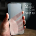 Matte Polished Curved Edge Tempered Glass Protector For iPhone 11 Pro Max. 