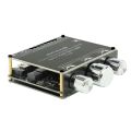 E100H 2.1 Channel Bluetooth 5.1 Audio Amplifier Board Module TPA3116D2 50Wx2+100W High Power Subwoofer Amplifier Board. 