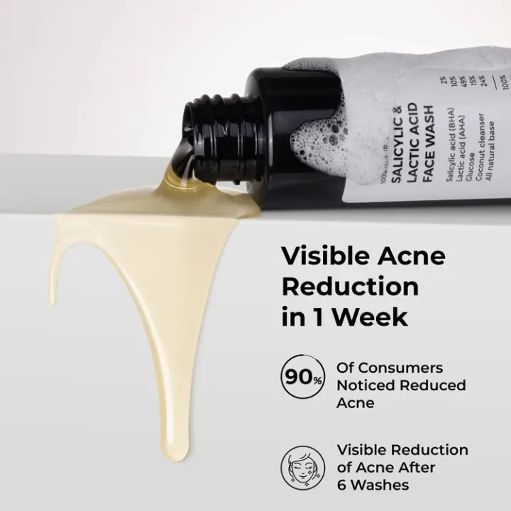 Brillare%202%25%20Salicylic%20And%2010%25%20Lactic%20Acid%20Face%20Wash%20For%20Acne%20Prone%20Skin-100ml%20-%20Image%202