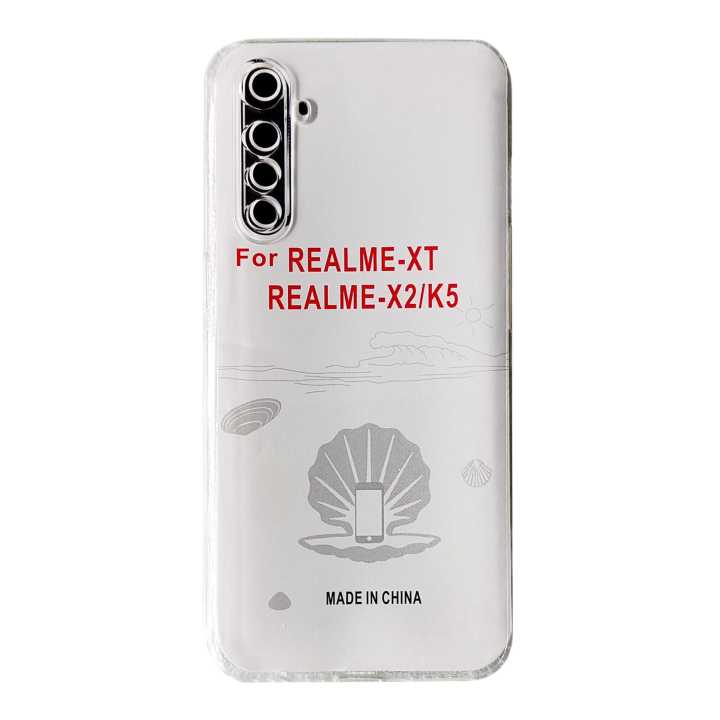 Amazon Realme Xt Camera Protector Anti-Slip Clear Case For Realme