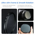 Circular Polarizer Filter (CPL Filter) For Sony, Canon, Nikon DSLR & Mirrorless Cameras. 