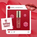 MARS Candylicious Colored Lip Gloss for Women | Hydrating & High Shine | Lightweight Weight | Non-Sticky | Enriched with Vitamin-E, Hyaluronic Acid & Avocado Ester 4.0ml 11-Toffee Twirl Glossy. 